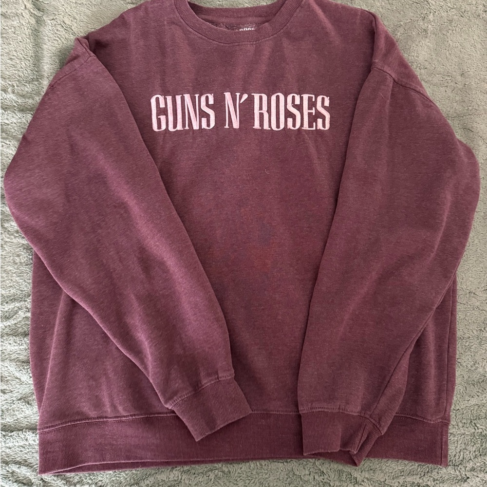 Guns n’ Roses Red Crewneck Sweater